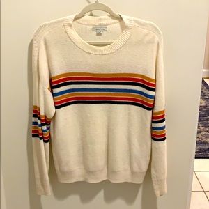 Colorful Striped American Eagle Sweater